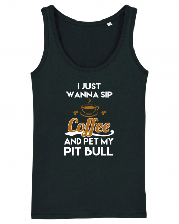 COFFEE AND PIT BULL Black