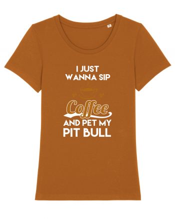 COFFEE AND PIT BULL Roasted Orange