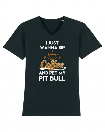 COFFEE AND PIT BULL Black