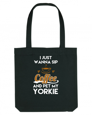 COFFEE AND YORKIE Black