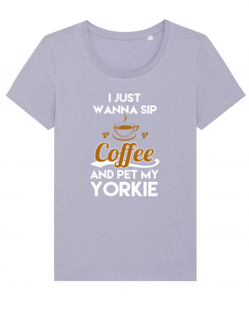 COFFEE AND YORKIE Lavender