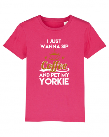 COFFEE AND YORKIE Raspberry