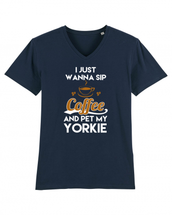 COFFEE AND YORKIE French Navy