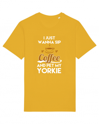 COFFEE AND YORKIE Spectra Yellow