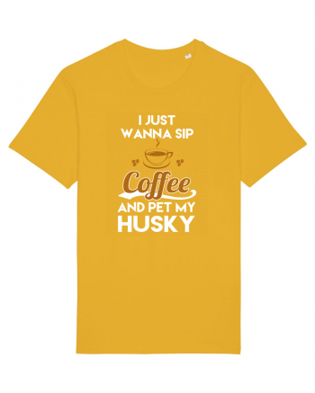 COFFEE AND HUSKY Spectra Yellow