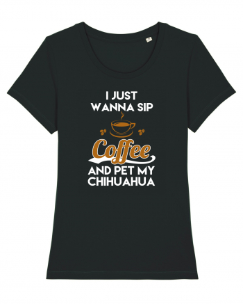 COFFEE AND CHIHUAHUA Black