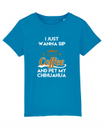 COFFEE AND CHIHUAHUA Tricou mânecă scurtă  Copii Mini Creator