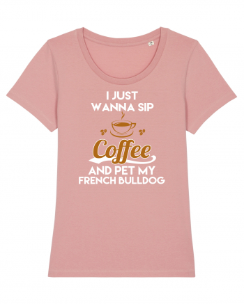 COFFEE AND FRENCH BULLDOG Canyon Pink