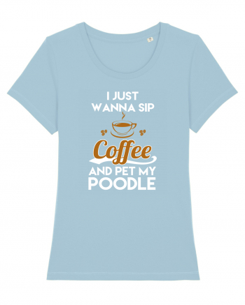 COFFEE AND POODLE Sky Blue