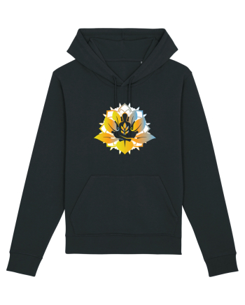 Yoga Lotus Auriu Albastru Black