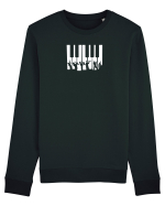 jazz keys Bluză mânecă lungă Unisex Rise