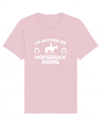 HORSEBACK RIDING Cotton Pink