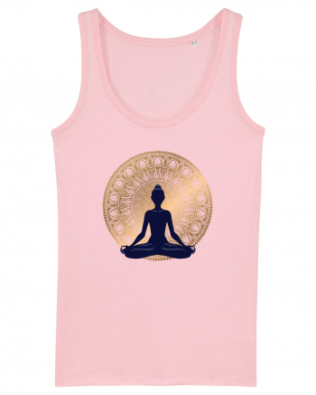 Yoga Lotus Auriu Negru Cotton Pink