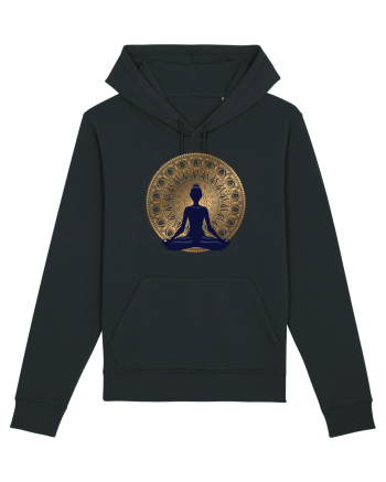 Yoga Lotus Auriu Negru Black