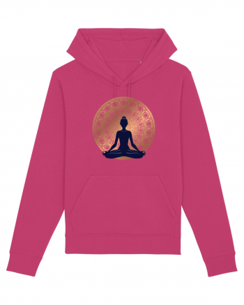 Yoga Lotus Auriu Negru Raspberry