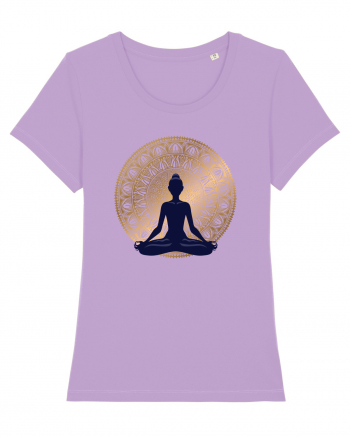Yoga Lotus Auriu Negru Lavender Dawn