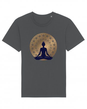 Yoga Lotus Auriu Negru Anthracite