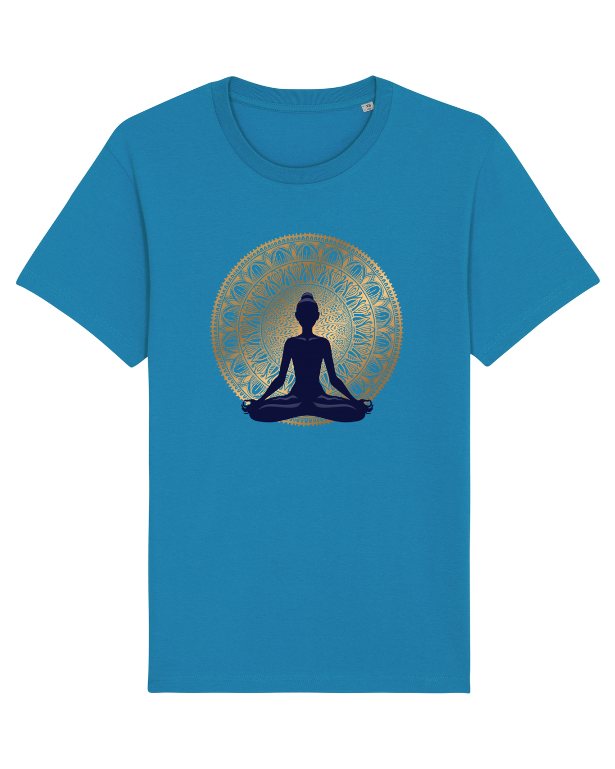 Tricou mânecă scurtă Unisex Rocker Azur