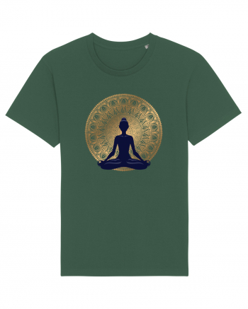 Yoga Lotus Auriu Negru Bottle Green