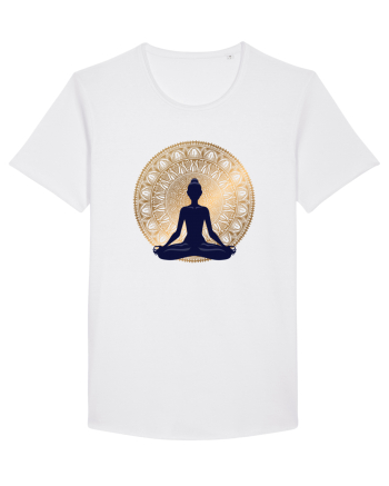 Yoga Lotus Auriu Negru White