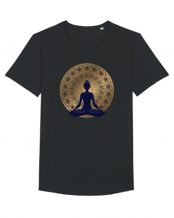 Yoga Lotus Auriu Negru Black