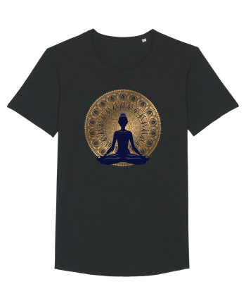Yoga Lotus Auriu Negru Black