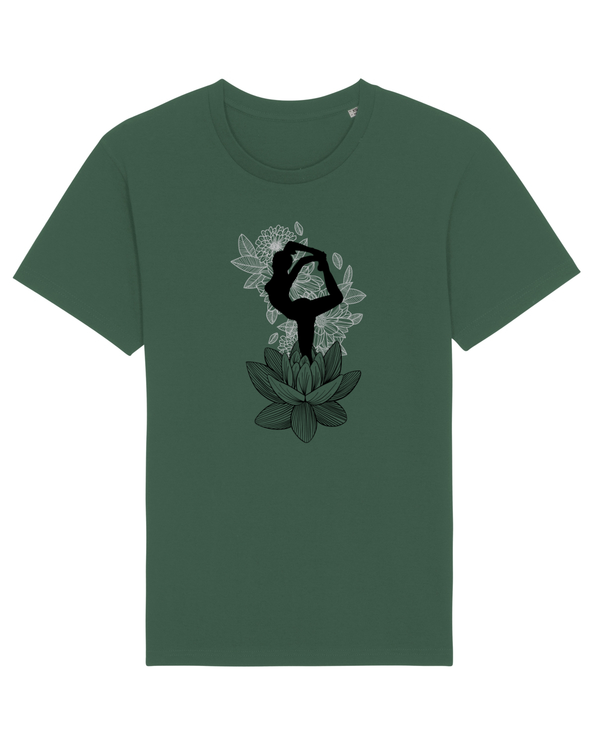 Tricou mânecă scurtă Unisex Rocker Bottle Green
