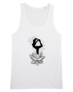 Yoga Floral Negru Maiou Bărbat Runs