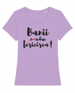 Banii n-aduc fericirea Tricou mânecă scurtă guler larg fitted Damă Expresser