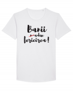 Banii n-aduc fericirea Tricou mânecă scurtă guler larg Bărbat Skater