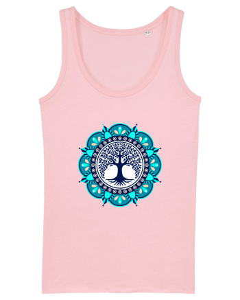 Copac Yoga cu Mandala Cotton Pink