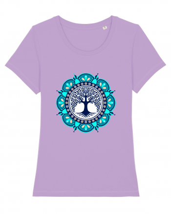 Copac Yoga cu Mandala Lavender Dawn