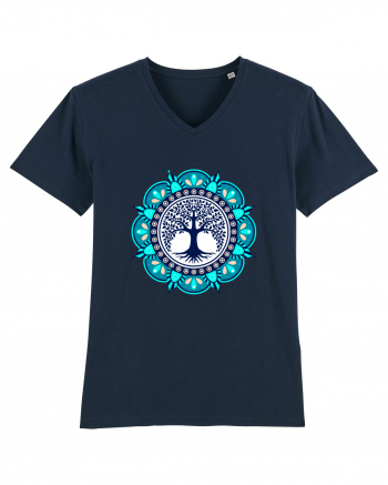 Copac Yoga cu Mandala French Navy