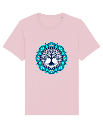 Copac Yoga cu Mandala Cotton Pink