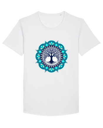 Copac Yoga cu Mandala White
