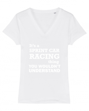 RACING CAR White