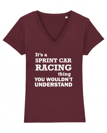 RACING CAR Burgundy