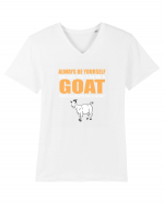 GOAT Tricou mânecă scurtă guler V Bărbat Presenter