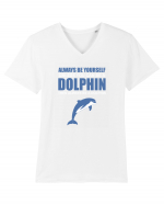 DOLPHIN Tricou mânecă scurtă guler V Bărbat Presenter