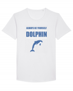 DOLPHIN Tricou mânecă scurtă guler larg Bărbat Skater