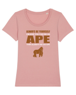 APE Tricou mânecă scurtă guler larg fitted Damă Expresser