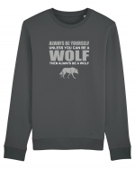 WOLF Bluză mânecă lungă Unisex Rise