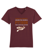 PYTHON Tricou mânecă scurtă guler V Bărbat Presenter
