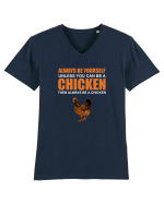 CHICKEN Tricou mânecă scurtă guler V Bărbat Presenter