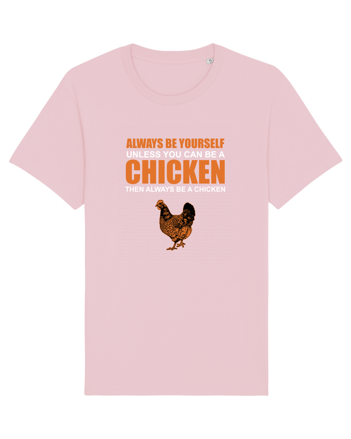 Tricou mânecă scurtă Unisex Rocker Cotton Pink