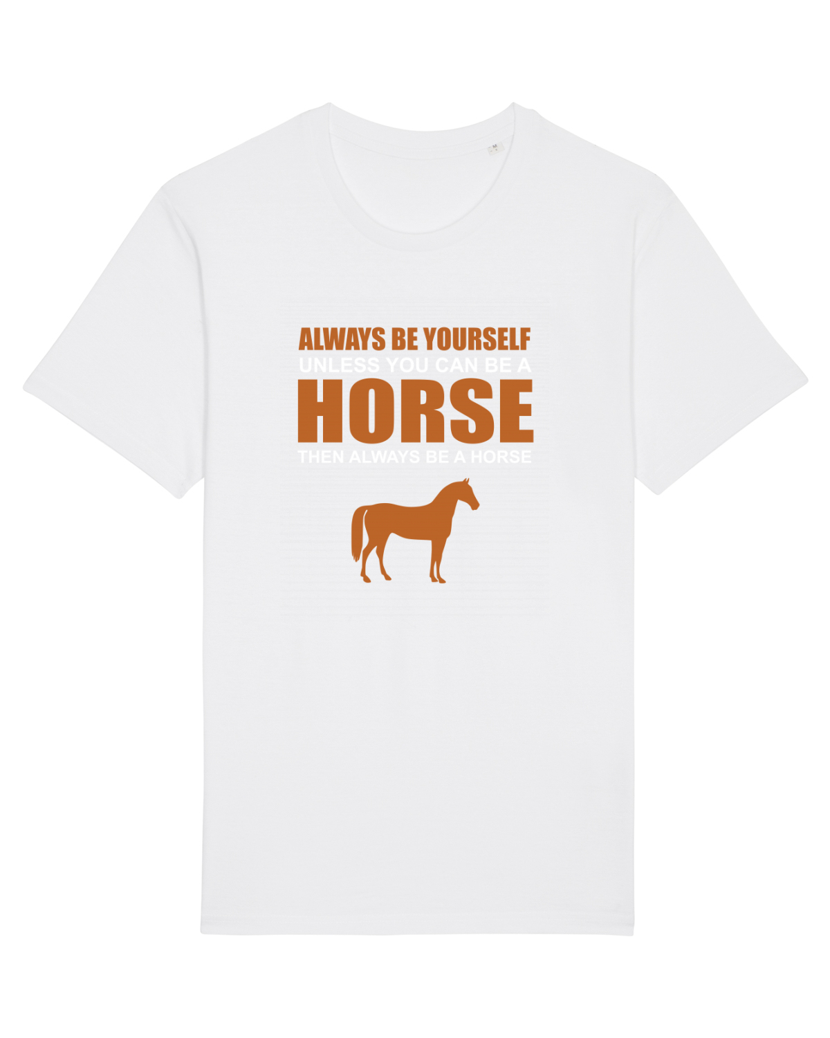 Tricou mânecă scurtă Unisex Rocker White