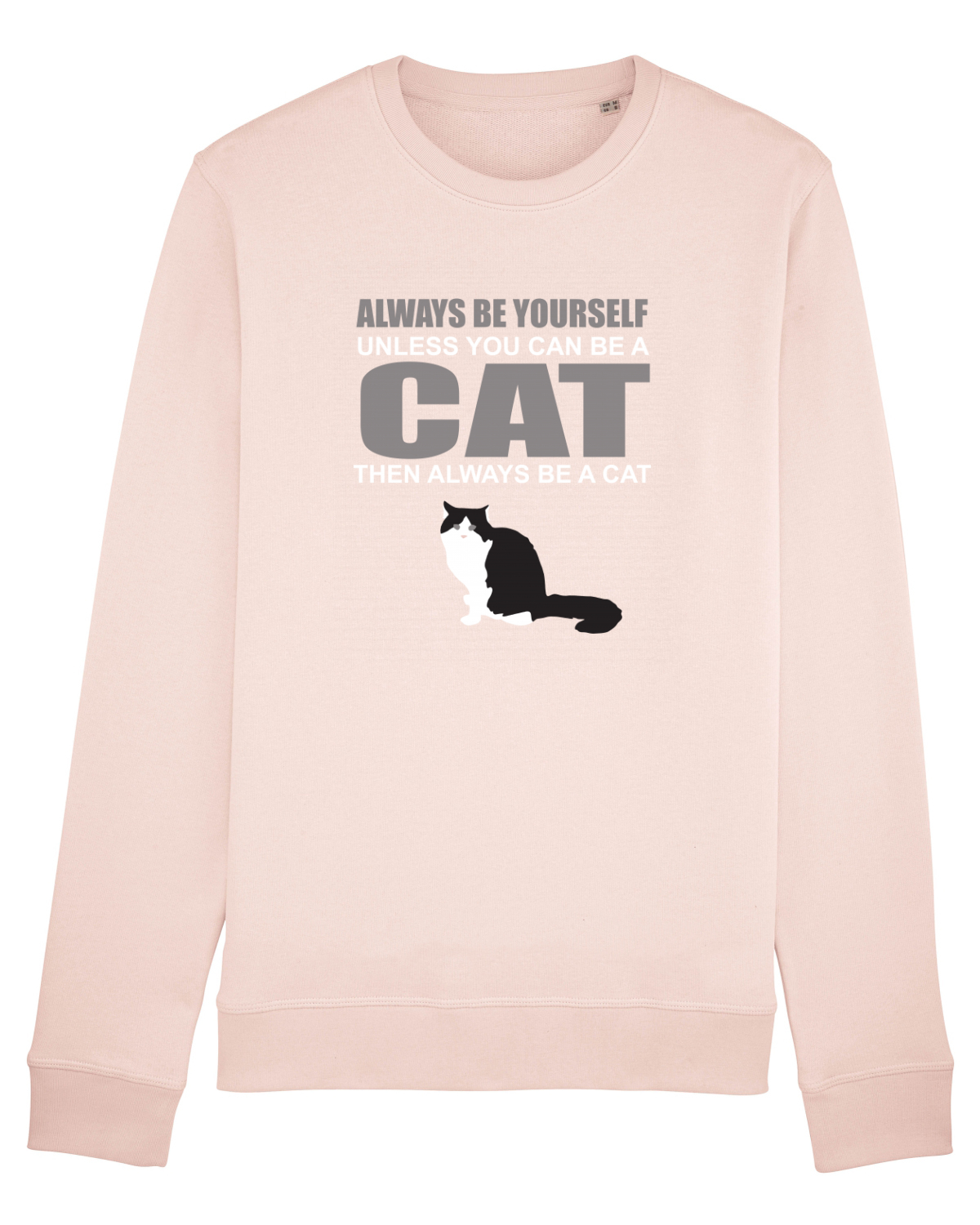 Bluză mânecă lungă Unisex Rise Candy Pink
