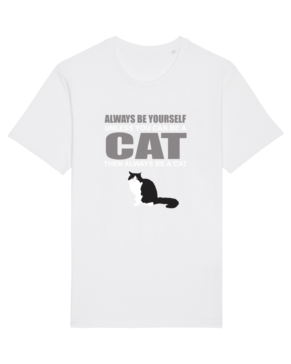 Tricou mânecă scurtă Unisex Rocker White