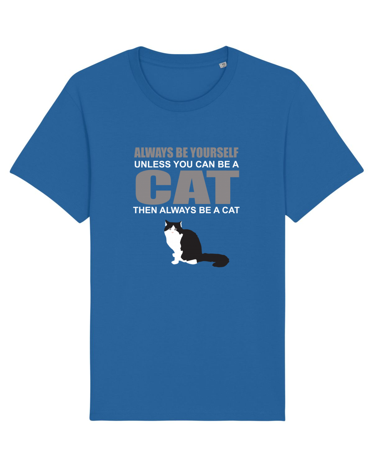 Tricou mânecă scurtă Unisex Rocker Royal Blue
