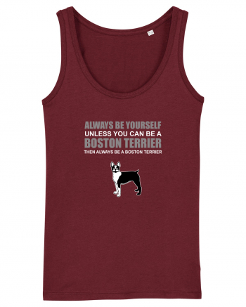 BOSTONTERRIER Burgundy